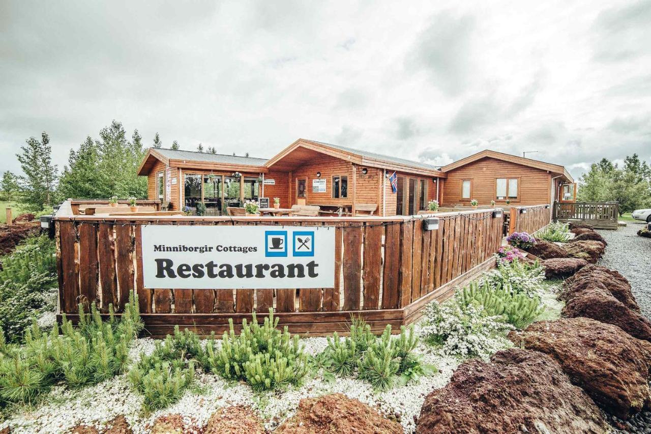 Minniborgir Cabins Exterior photo