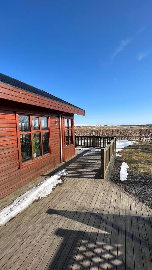 Minniborgir Cabins Exterior photo
